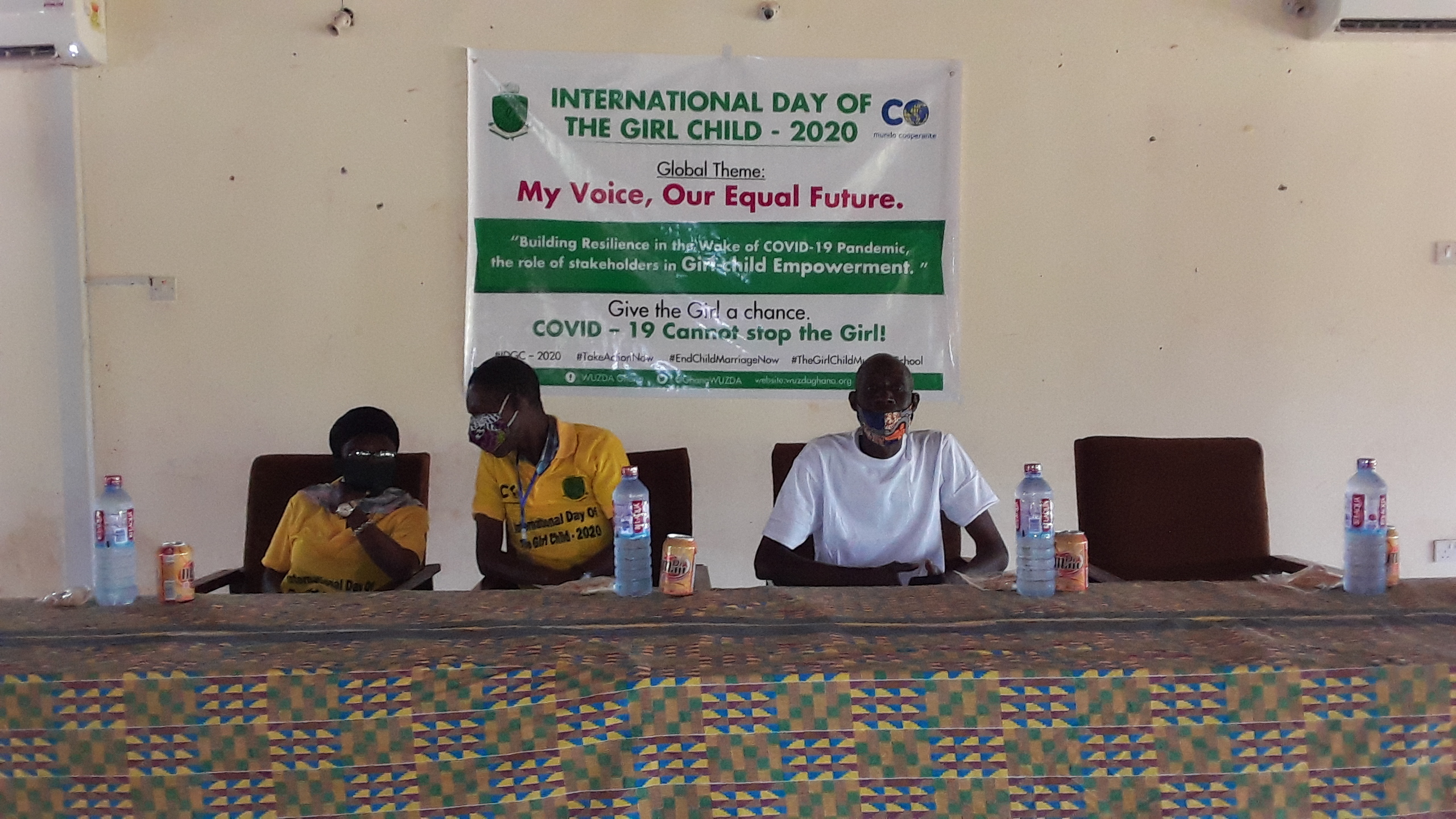 WUZDA Ghana and Mundo Cooperante Celebrate Girls with Series of Empowerment Activities on IDGC – 2020