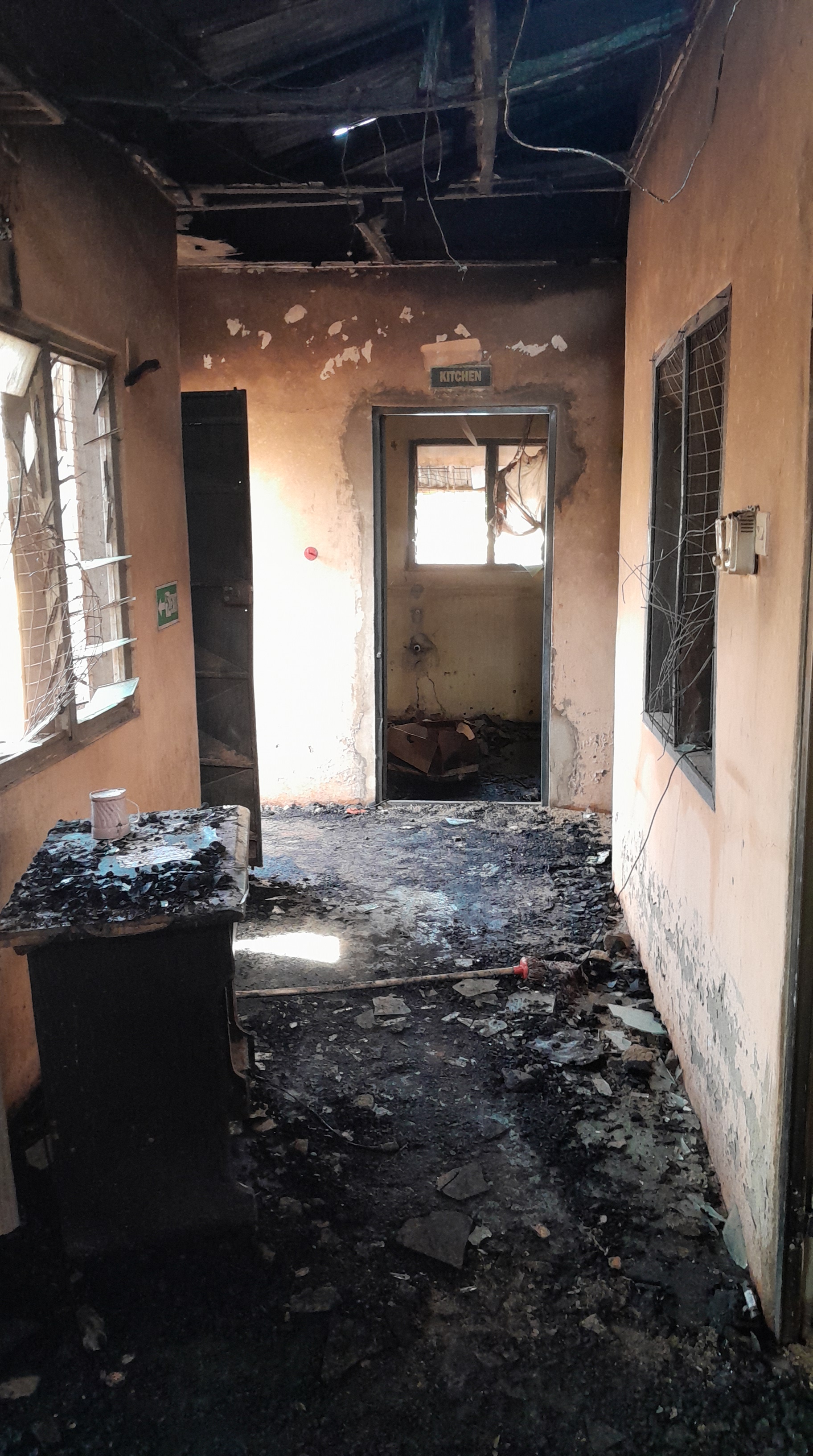 Fire Ravages WUZDA Ghana’s Main Office Block